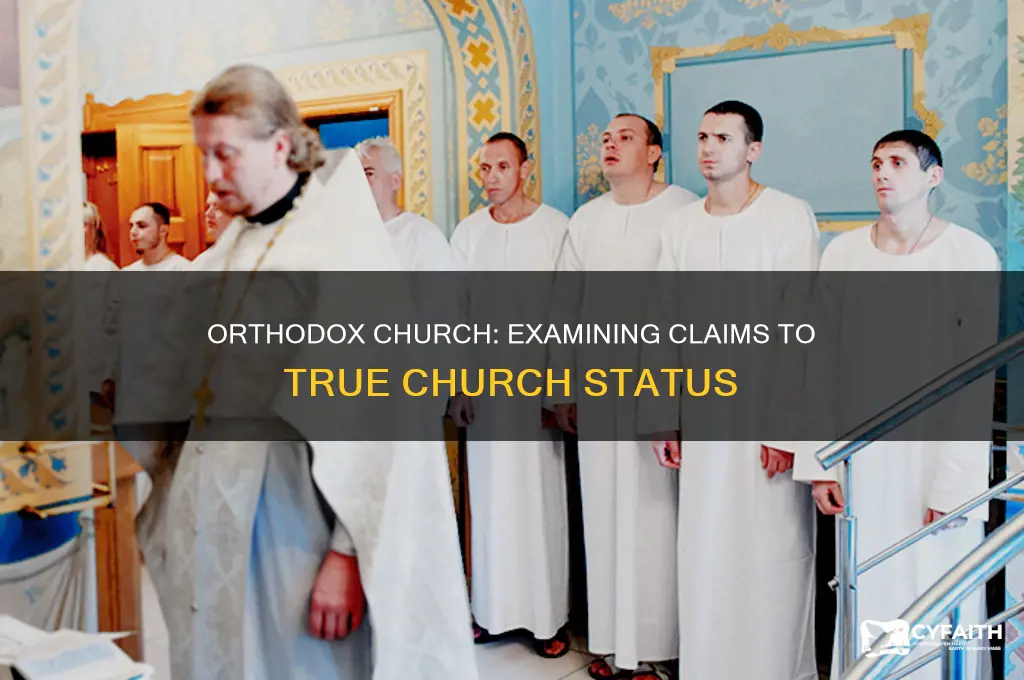 why the orthodox church is not the true church