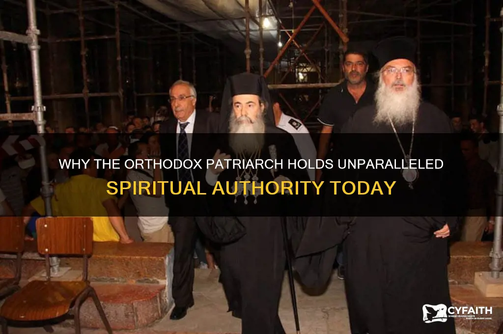 why the orthodox patriarch