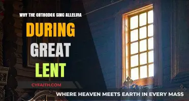 Alleluia in Great Lent: Understanding Orthodox Christian Tradition