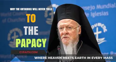 Orthodoxy's Unyielding Stance: Why Submission to the Papacy Is Impossible