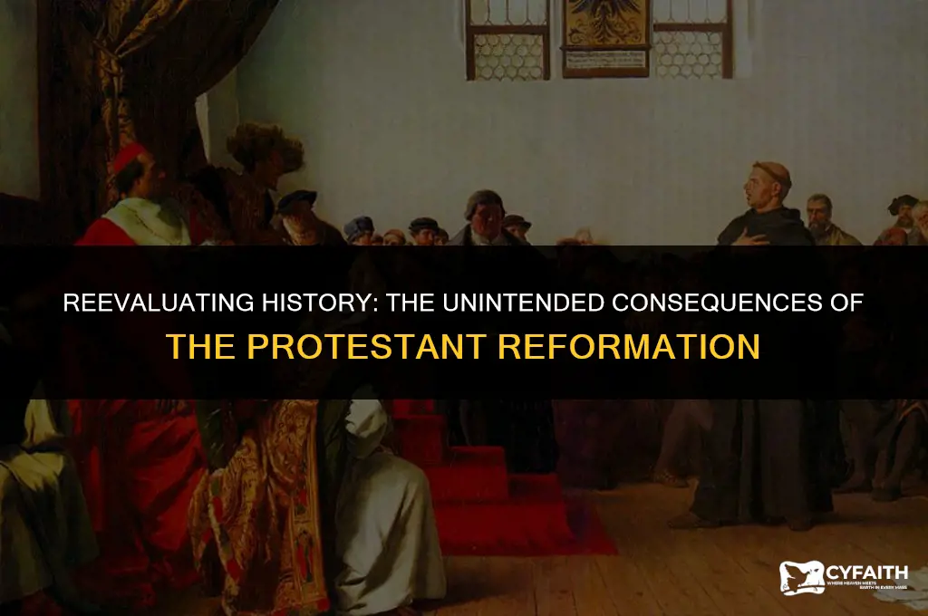 why the protestant reformation was wrong