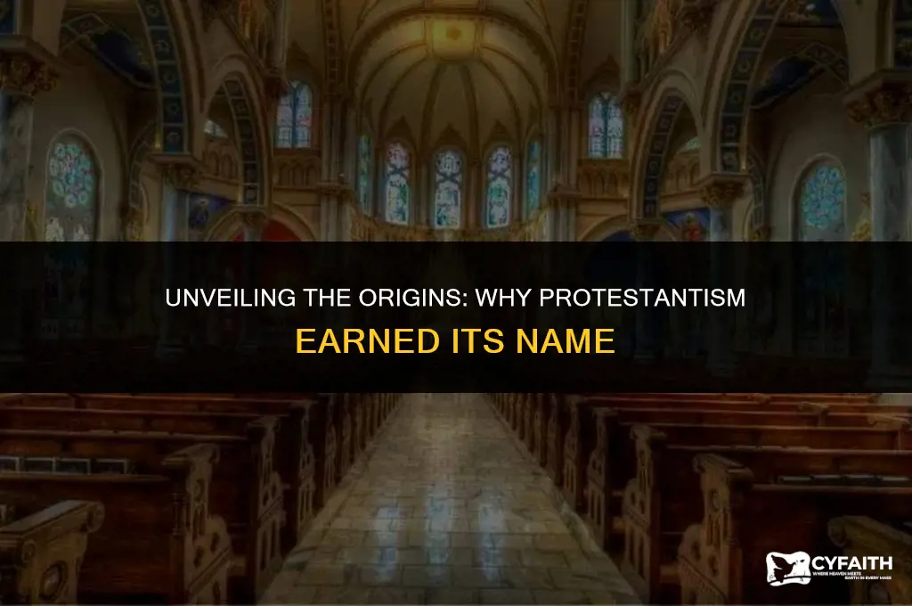 why the protestant religion was given that name