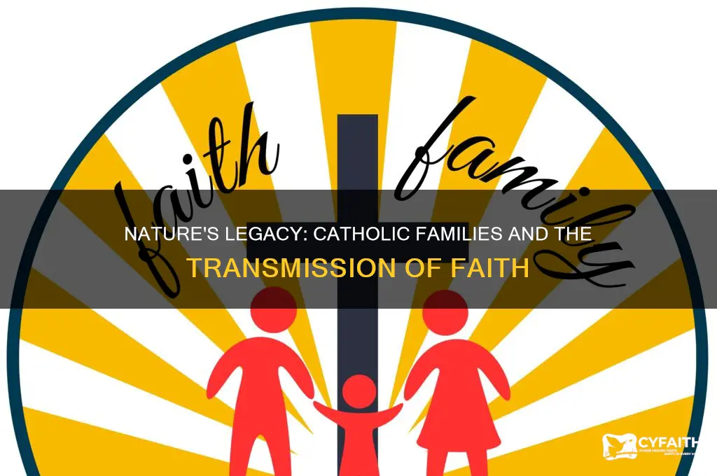 why the transmition of nature in family catholic