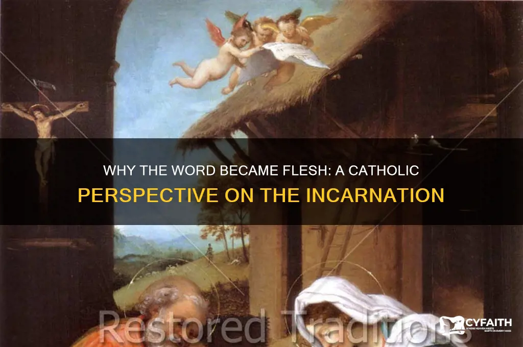 why the word became flesh catholic