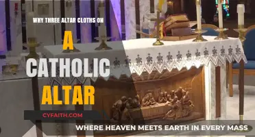The Symbolic Significance of Three Altar Cloths in Catholic Liturgy