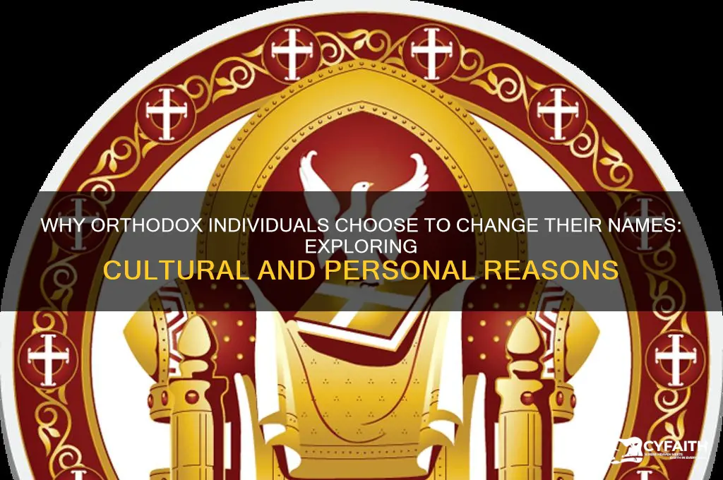 why to orthodox change name