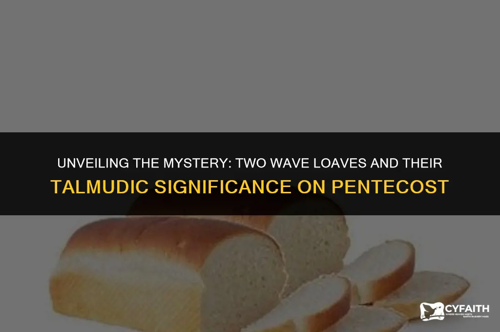 why two wave loaves on pentecost talmud