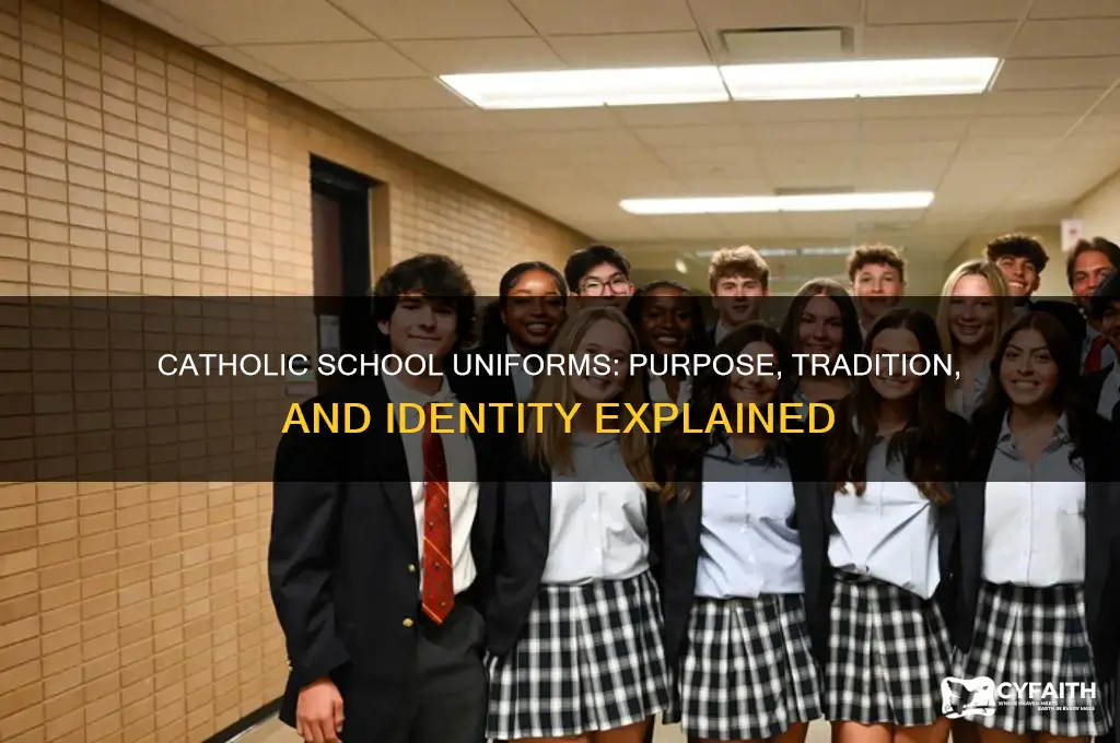 why uniforms in catholic schol