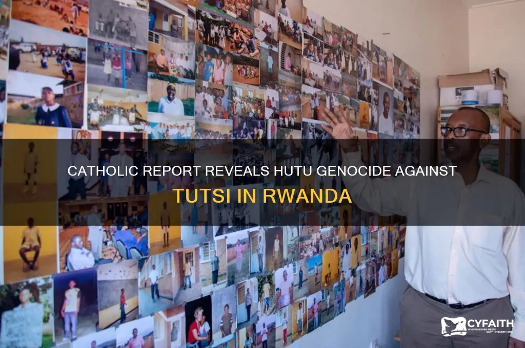 why utu was killing tutsit the catholic report