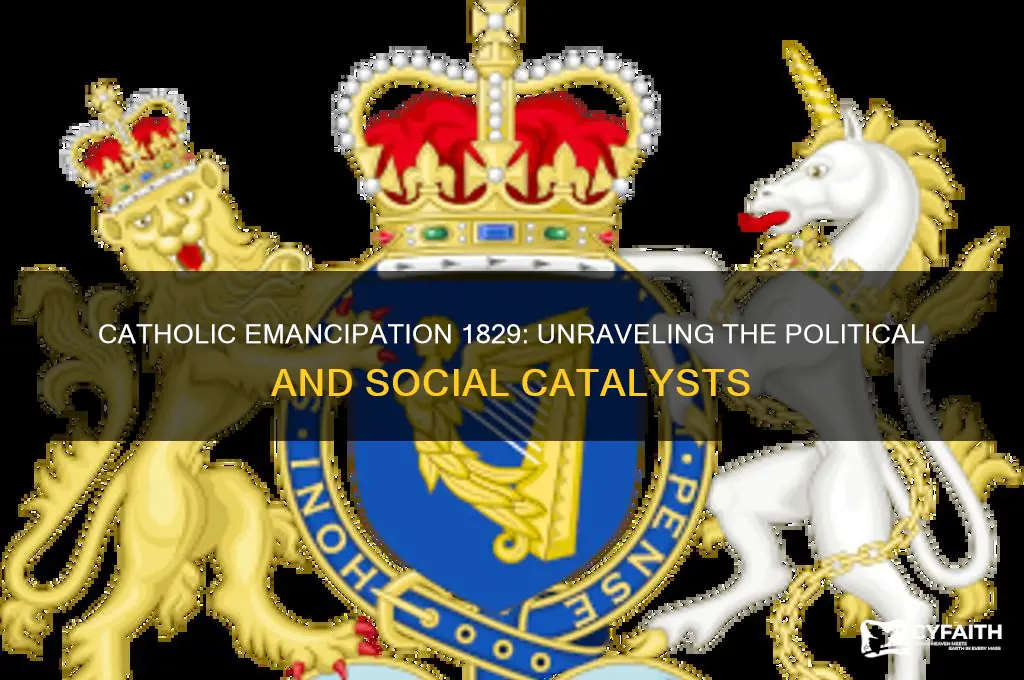 why was catholic emancipation granted in 1829