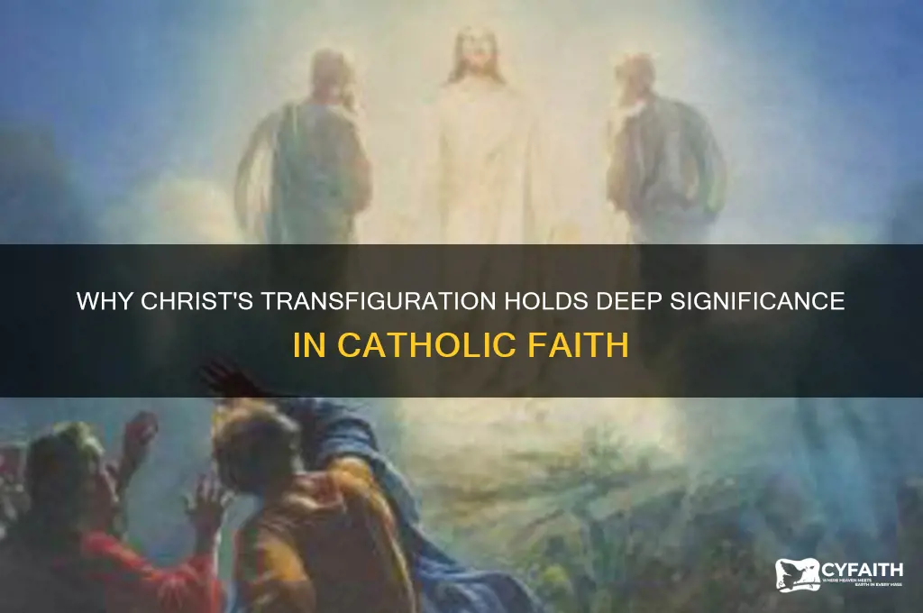 why was christ transfigured catholic
