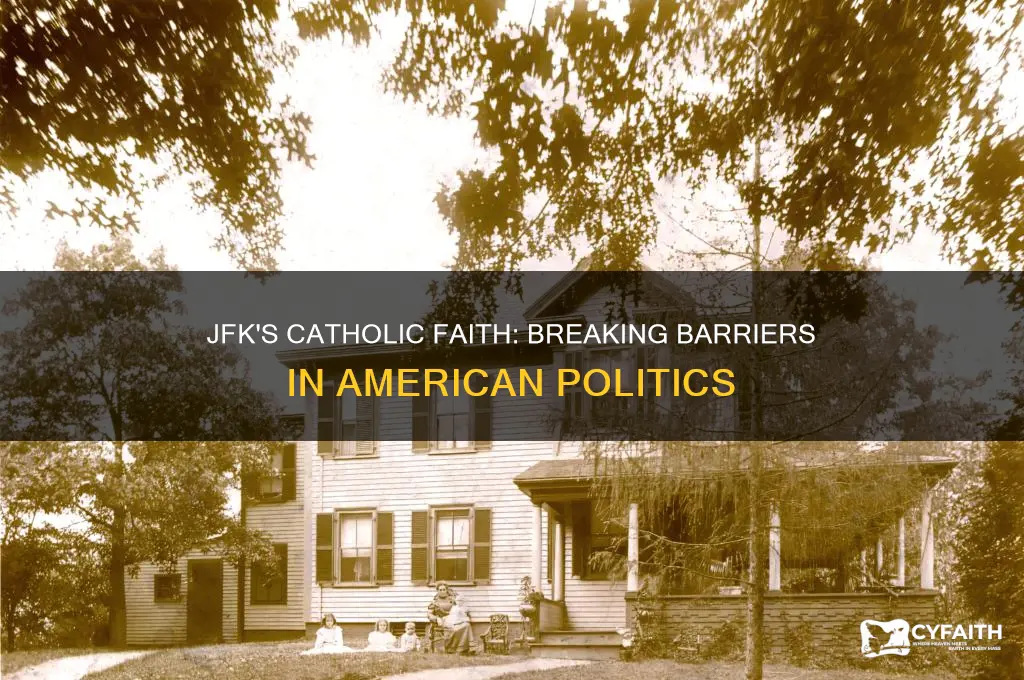 why was it a big deal that jfk was catholic