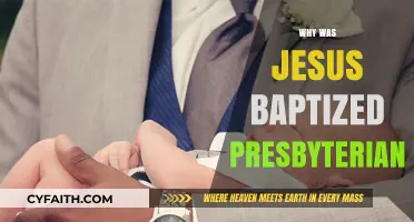 Jesus' Baptism: Unraveling the Presbyterian Connection and Its Significance