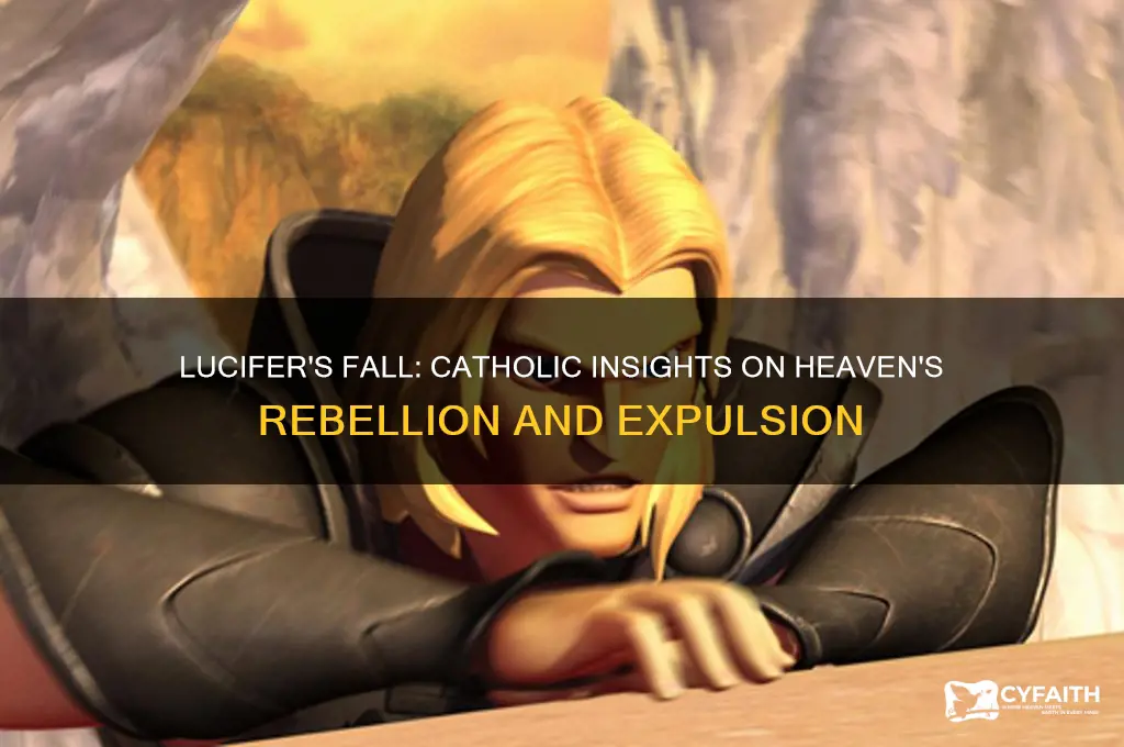 why was lucifer cast out of heaven catholic