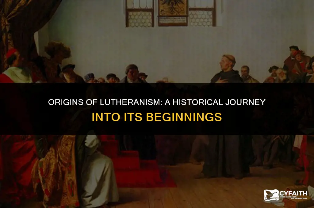 why was lutheran started