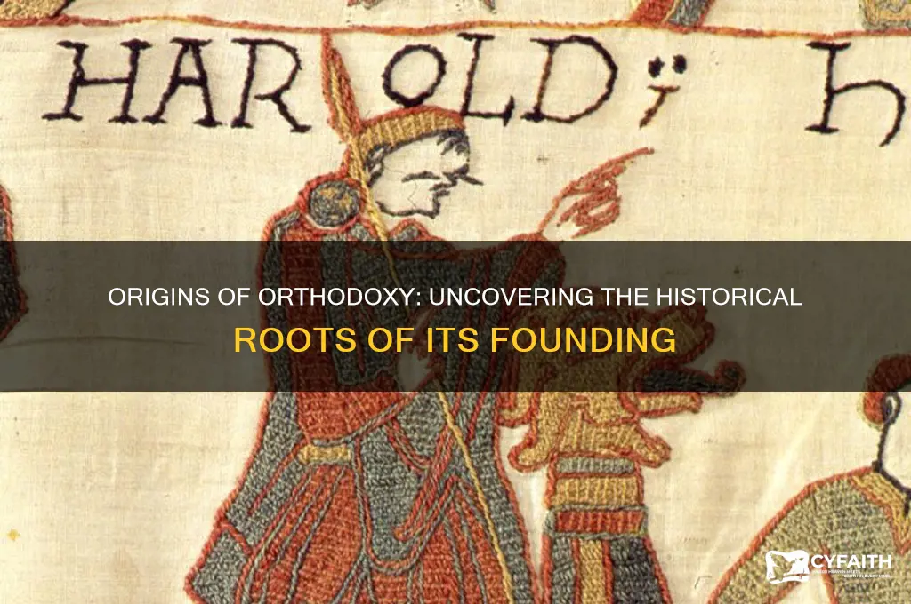 why was orthodox founded