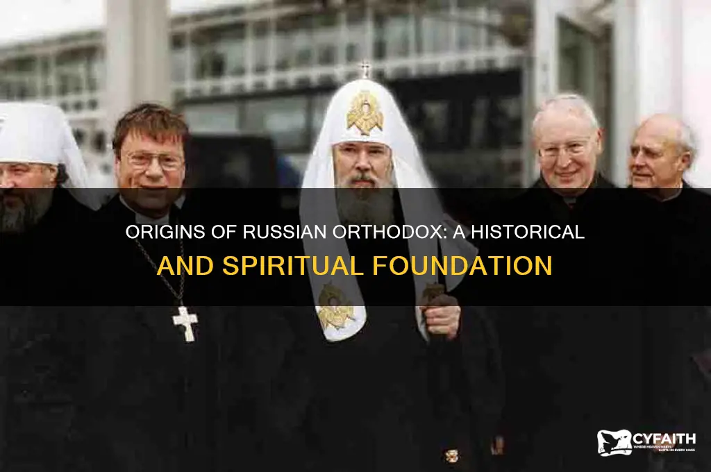 why was russian orthodox founded