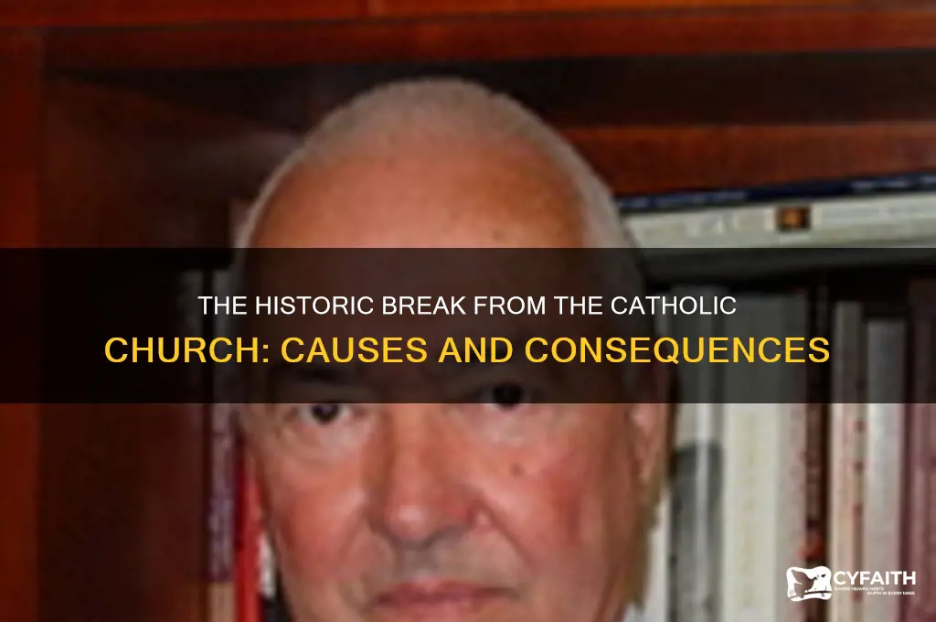 why was the break from the catholic ch