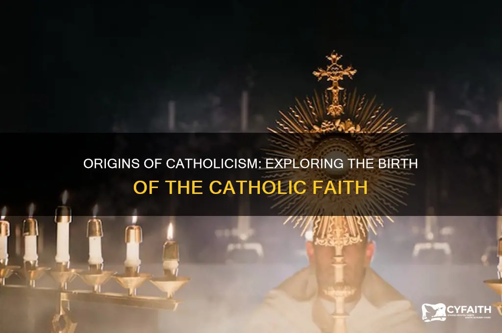 why was the catholic religion started