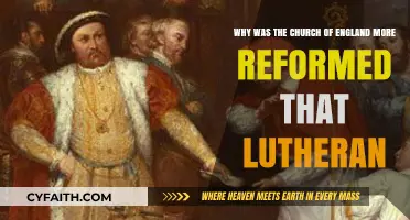 Exploring the Distinct Reformation Paths: Church of England vs. Lutheranism