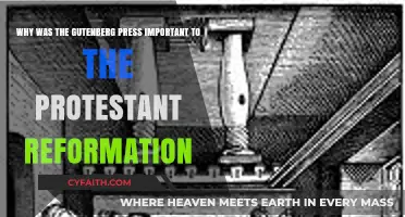 The Gutenberg Press: A Catalyst for the Protestant Reformation
