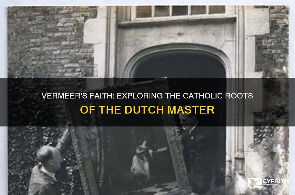why was vermeer catholic