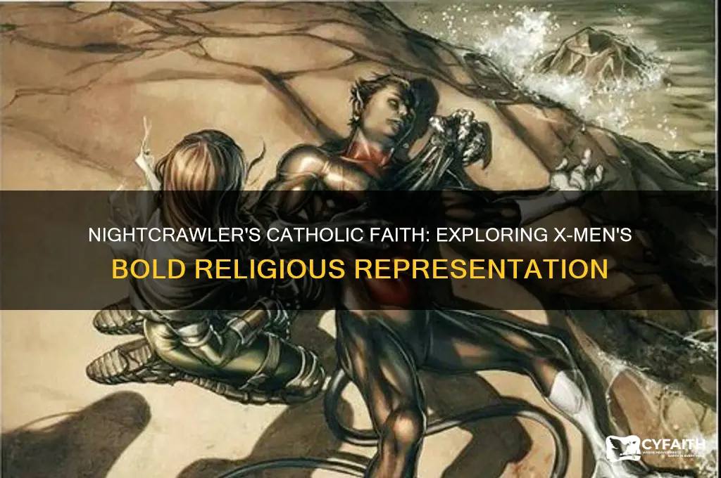 why was xmen allowed to shiw nightcrawler be catholic