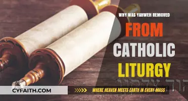 Yahweh's Absence: Exploring the Removal from Catholic Liturgy