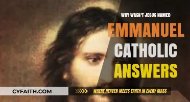 Why Wasn't Jesus Called Emmanuel? Exploring Catholic Scriptural Insights