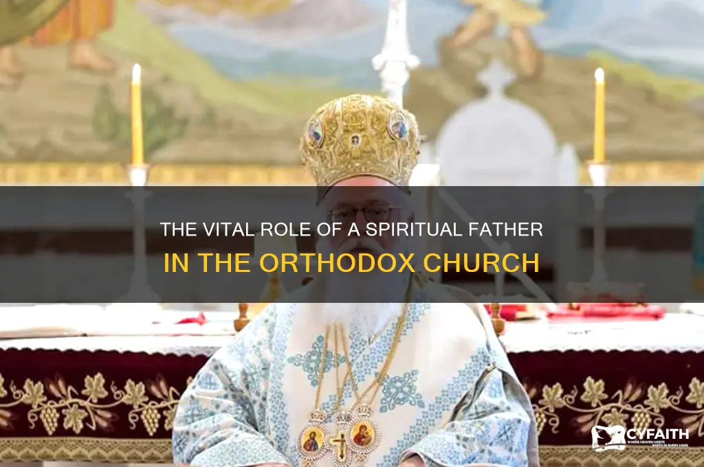 why we need a spiritual father orthodox church