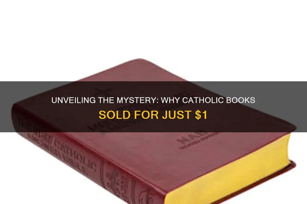 why were catholic book for $1