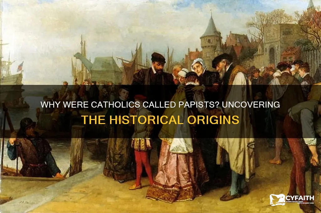 why were catholics called papists