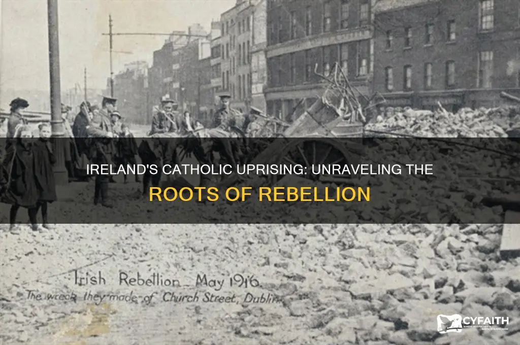 why were catholics in ireland in revolt