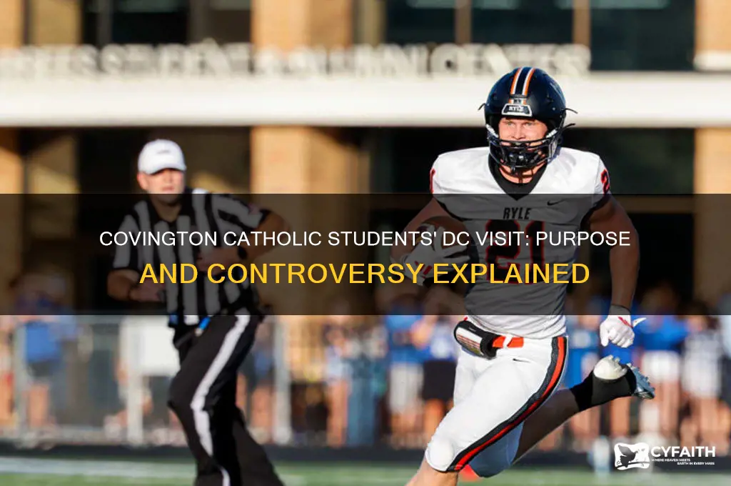 why were covington catholic students in dc