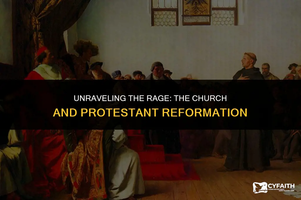 why were people angry at the church protestant reformation