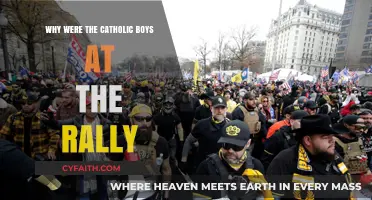 Catholic Boys at the Rally: Unraveling Their Presence and Purpose