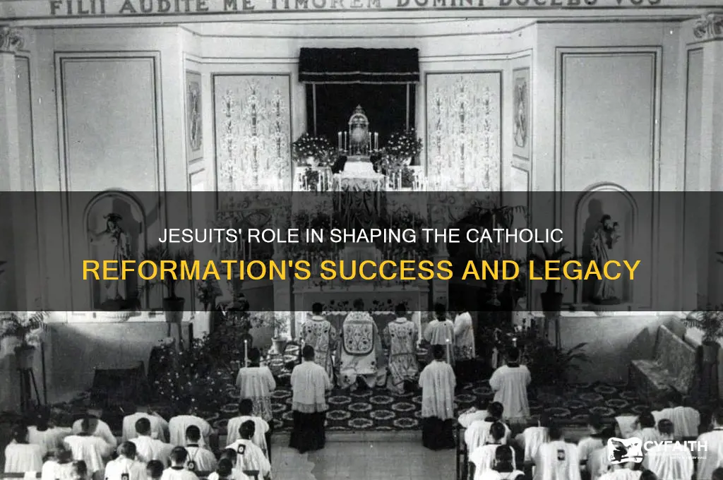 why were the jesuits important to the catholic reformation