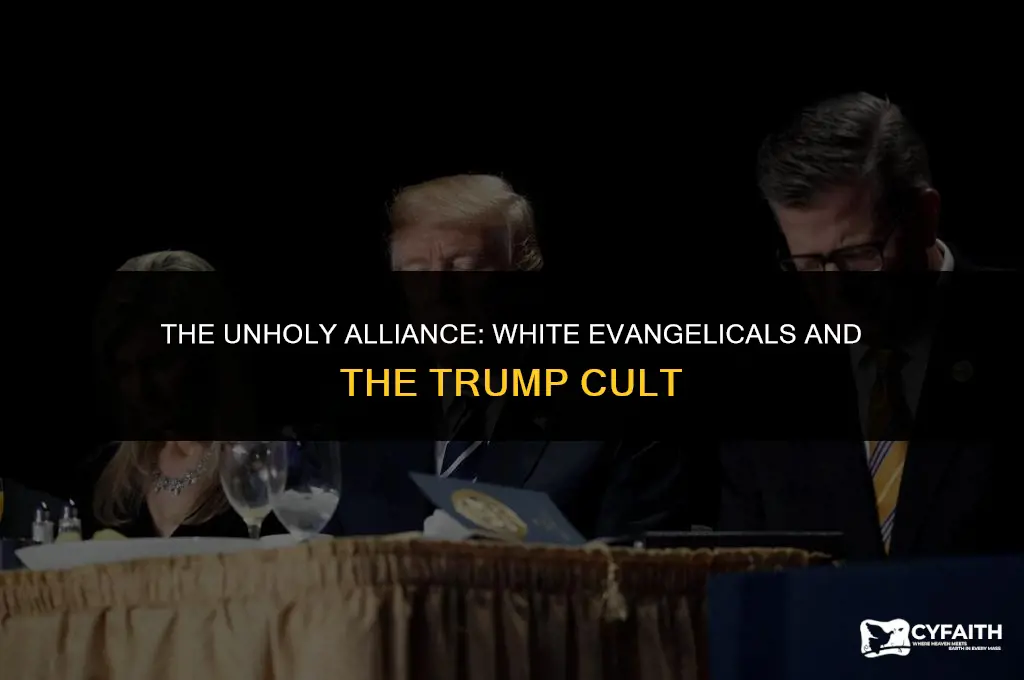 why white evangelicals worship at the altar of donald trump