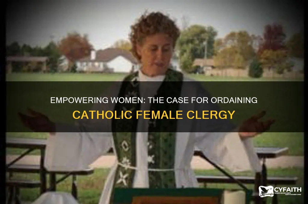 why women should be ordained catholic