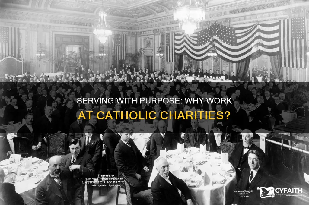 why work at catholic charities