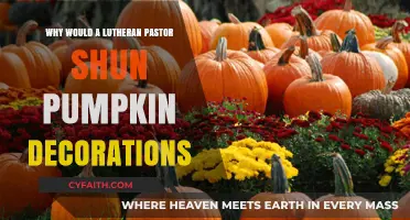 Autumn's Unlikely Divide: A Lutheran Pastor's Pumpkin Predicament