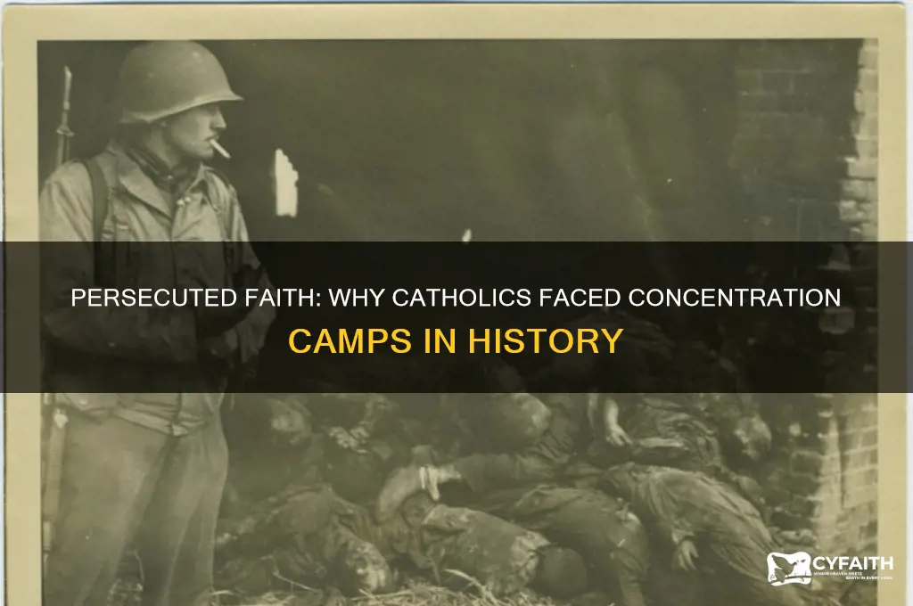 why would catholics be put in concentration camps