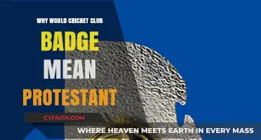 Unraveling the Protestant Symbolism in Cricket Club Badges
