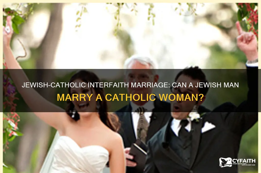 will a jewish man marry a catholic woman