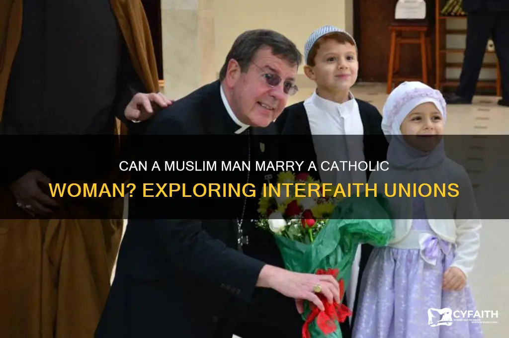 will a muslim man marry a catholic woman
