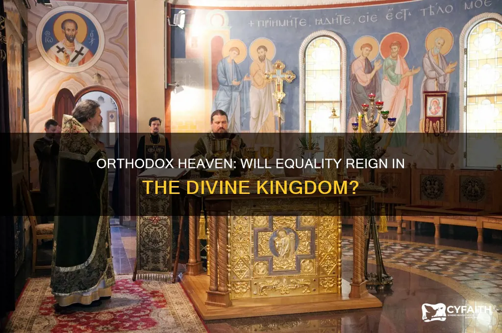will all be equal in heaven orthodox