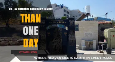 Orthodox Rabbi Burial Practices: Can Interment Span Multiple Days?