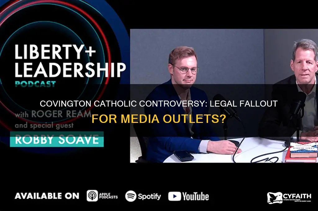 will any media be sued for covington catholic