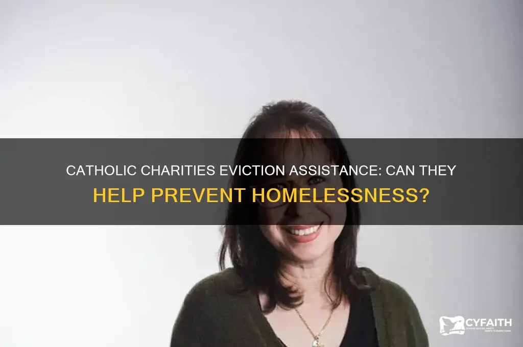 will catholic charities help with eviction