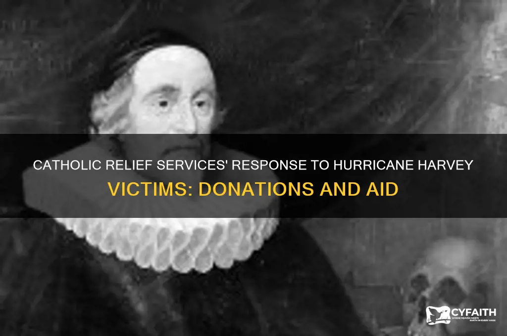 will catholic relief services be donating to hurricane harvey victims